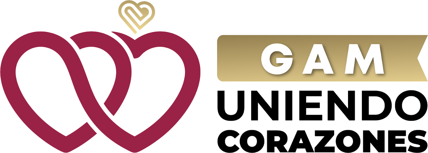 Logotipo GAM Uniendo Corazones